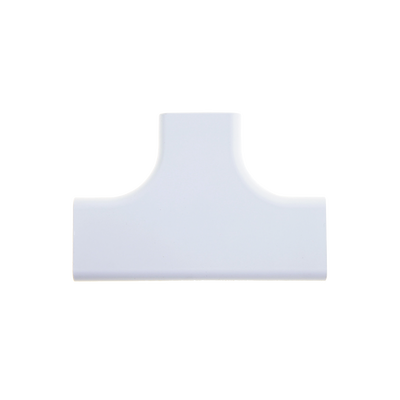 Accesorio en T, para uso con canaleta LDPH10, material ABS, Color Blanco