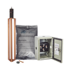 Kit de puesta a tierra de 70 A con Electrodo, Filtro, Acoplador y Compuesto H2Ohm.
