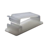 Clip Organizador de Cables Auto-Adherible Diseñado Para Sujetar y Organizar Cables Sin Necesidad de Perforar Muros, Paquete con 5 Piezas, (3501-01001)