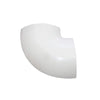 Sección en L color blanco de PVC auto extinguible, para canaleta DMC4FT (9430-02001)