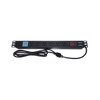 Tomacorriente Horizontal (PDU) de 6 contactos (NEMA 5-15R) + 2 USB para instalación en Rack de 19, 1UR, 125 Vca/ 15 A (THE0040091001001)