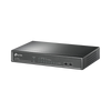 Switch PoE No Administrable de Escritorio / 8 puertos 10/100 Mbps / 4 puertos PoE af / Presupuesto 41 W / Modo extensor PoE hasta 250 metros / Calidad video prioritaria