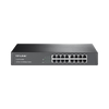 Switch no administrable de 16 puertos 10/100 Mbps de escritorio y para montaje en rack