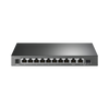 Switch PoE+ No Administrable De Escritorio 10 Puertos / 8 puertos 10/100/1000 Mbps PoE af/at Inteligiente / Presupuesto 123 W / Modo Extendido hasta 250 metros