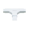 Sección en T color blanco de PVC auto extinguible, para canaletas TMK1020, TMK1020SD, TMK1020CD (5140-02001)