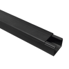 Canaleta TMK 1720 Color Negro con Cinta Adehsiva, 5 Ft. De Largo (1.5 m), Para uso en Exterior con Bajo Voltaje (5201-21362)