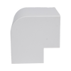 Esquinero Exterior Color Blanco de PVC Auto Axtinguible, Para Canaleta TMK-4577 (5510-02001)