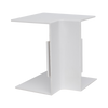 Esquinero Interior Color Blanco de PVC Auto Axtinguible, Para Canaleta TMK-4577 (5520-02001)
