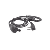 Micrófono de solapa con audífono ajustable al oído para KENWOOD TK3230/3000/3402/3312/3360/3170,NX240/340/220/320/420, TKD240/340
