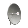 Antena direccional de 3 ft, 5.9 a 7.1 GHz, Ganancia 34 dBi, Conectores RP-SMA Hembra, Polarización doble, incluye montaje para torre o mástil