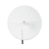 Antena direccional para C5x, C6x, B6X y B5x, Guía de onda para mantener la integridad de la señal y minimiza la pérdida en transmisión , 4.9 - 6.5 GHz, 3 ft, Ganancia de 34 dBi, Montaje incluido