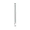 Antena Omnidireccional, mayor distancia de transmisión y recepción de señal en 360º, Doble banda de 2.4 / 5 GHz, Ganancia de 9 dBi, Conector N-macho, Adecuada para entornos exigentes