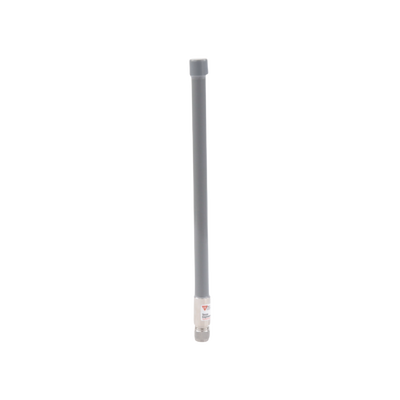 Antena Omnidireccional, mayor distancia de transmisión y recepción de señal en 360º, Doble banda de 2.4 / 5 GHz, Ganancia de 9 dBi, Conector N-Hembra, Adecuada para entornos exigentes