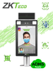 ZKTECO PROFACEXTICH - Terminal de Control de Acceso y Asistencia Facial y Palma con Medición de Temperatura y Uso de Cubrebocas / Lectura de QR e Intercom / Con Soporte para Torniquete / Serie Visible Light PRODUCTO SOBRE PEDIDO