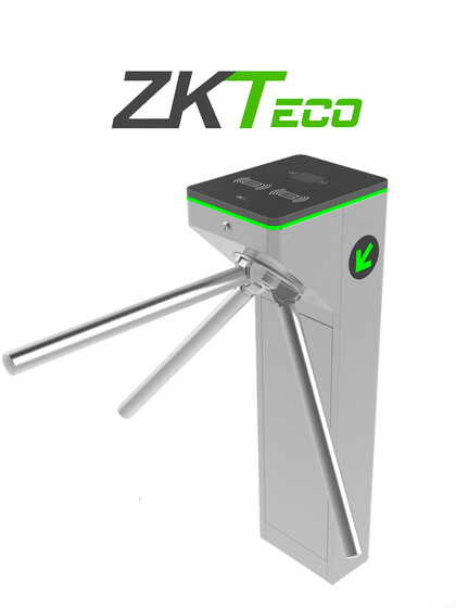 ZKTECO MTS1000 - Torniquete Bidireccional / Acero SUS304 / 110V / 25 x min / Carril 50 cm / Exterior Protegido / 2 millones de Ciclos / No cuenta con Lectores y Panel / Compatible con Equipos de Rostro, Palma, Huella, Tarjeta y Código QR MCI2 HD8