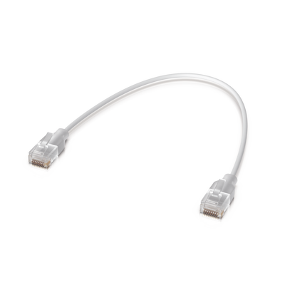 Pack de 24 Patchcords UniFi Etherlighting de 15 cm, hasta 2.5G / Conector RJ45 transparente para mejores efectos de luz con Switches USW PRO MAX