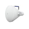Antena Sectorial 30° tipo Horn para Multipunto, 19.5 dBi. Rango extendido 5.15 - 6.875 GHz. Alto aislamiento al ruido. Compatible solo con AF5XHD, RP5ACGEN2 y LTURocket