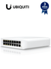UBIQUITI USW-LITE-16-POE - Switch UniFi Lite, PoE administrable, con 16 puertos 10/100/1000 Mbps y 8 puertos 802.3af/at, con un presupuesto PoE de 45W UBM3