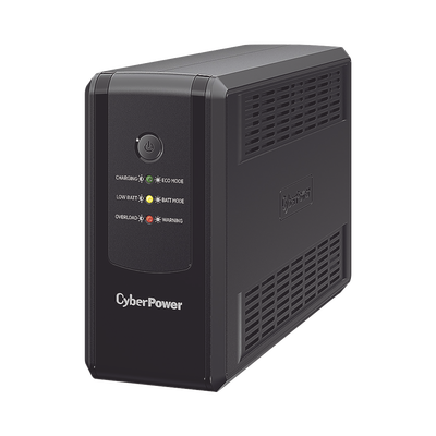 UPS de 750 VA/375 W, Topología Línea Interactiva, Entrada 120 Vca NEMA 5-15P, y 8 Salidas NEMA 5-15R, Con Regulador de Voltaje (AVR)