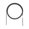 Cable de Parcheo TX6, UTP Cat6, Diámetro Reducido (28AWG), Color Negro, 10ft