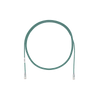 Cable de Parcheo TX6, UTP Cat6, Diámetro Reducido (28AWG), Color Verde, 10ft