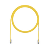 Cable de Parcheo TX6, UTP Cat6, Diámetro Reducido (28AWG), Color Amarillo, 1ft