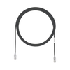 Cable de Parcheo TX6, UTP Cat6, Diámetro Reducido (28AWG), Color Negro, 1.83 Metros (6 Pies)