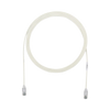 Cable de Parcheo TX6, UTP Cat6, Diámetro Reducido (28AWG), Color Gris, 7ft
