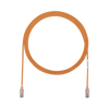 Cable de Parcheo TX6, UTP Cat6, Diámetro Reducido (28AWG), Color Naranja, 7ft