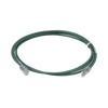 Cable de Parcheo UTP Cat6A, CM/LSZH, Diámetro Reducido (28AWG), Color Verde, 3 ft