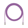 Cable de Parcheo UTP Cat6A, CM/LSZH, Diámetro Reducido (28AWG), Color Violeta, 3ft