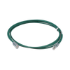 Cable de Parcheo UTP Cat6A, CM/LSZH, Diámetro Reducido (28AWG), Color Verde, 1.52 Metros (5 Pies)
