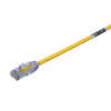 Cable de Parcheo UTP, Cat6A, Diámetro Reducido (28 AWG), CM/LSZH, Color Amarillo, 8in (20.3cm)