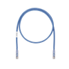 Cable de Parcheo UTP, Cat6A, 24 AWG, CM, Color Azul, 10ft
