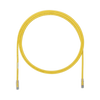 Cable de Parcheo UTP, Cat6A, 24 AWG, CM, Color Amarillo, 5.49 Metros (18 Pies)