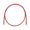 Cable de Parcheo TX6, UTP Cat6, 24 AWG, CM, Color Rojo, 15ft