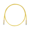 Cable de Parcheo TX6, UTP Cat6, 24 AWG, CM, Color Amarillo, 4.57 Metros (15 Pies)