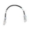 Cable de Parcheo TX6, UTP Cat6, 24 AWG, CM, Color Negro, 1ft