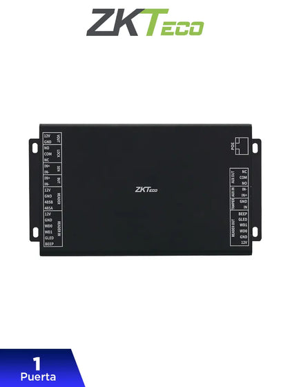 ZKTECO DE10 - Unidad de Control de acceso para controlar 1 puerta por medio de PoE / Compatible con panel InbioPCC800 / NEWZK1