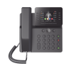 Teléfono IP Empresarial Esencial WiFi / Bluetooth, 12 líneas SIP, pantalla a color 3.5, PoE, puertos Gigabit, conferencia local de 6 vías.