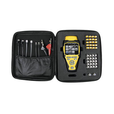 Juego de Probador de Cables de Red con Transmisores Remotos Scout Pro Max. Detecta la Capacidad de la Red y las Velocidades de Conexión hasta 10 Gbps