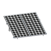 Montaje para 2 Paneles Solares, Riel 8 de 2700mm para Módulos con Espesor de 35mm, Velocidad de Viento Máx. 136km/h