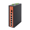 Switch industrial de 4 puertos Gigabit PoE (pasivo 24V / 802.3af/at/bt)
