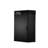 Gabinete de Montaje en Pared TrueEdge, Con 6 UR para Equipo Activo y 6 UR para Paneles de Parcheo, Fabricado en Acero, Color Negro