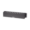 Organizador de Cables Horizontal PatchLink, Sencillo (Solo Frontal), Para Rack de 19in, 2UR