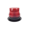 Burbuja Brillante de Larga Vida Útil, con 8 LEDs Color Rojo, Domo Rojo, 12Vcd