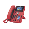 Teléfono IP Empresarial con Estándares Europeos, 16 lineas SIP con pantalla LCD de 3.5 a color, 6 teclas DSS/BLF, puertos Gigabit, IPv6, Opus y conferencia de 3 vías, PoE/DC (incluye fuente).