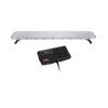 Barra de luces LED de 46 Rojo/Azul/Ambar , De 132 LEDs, Controlador Incluido, Ideal para Equipar Unidades de Seguridad Publica