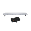 Barra de luces LED de 46 Rojo/Azul , De 132 LEDs, Controlador Incluido, Ideal para Equipar Unidades de Seguridad Publica
