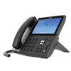 Teléfono IP Android Empresarial para 20 lineas SIP, pantalla táctil, Wi-Fi y Bluetooth, PoE, hasta 112 botones DSS, puertos Gigabit, soporta recepción de video.
